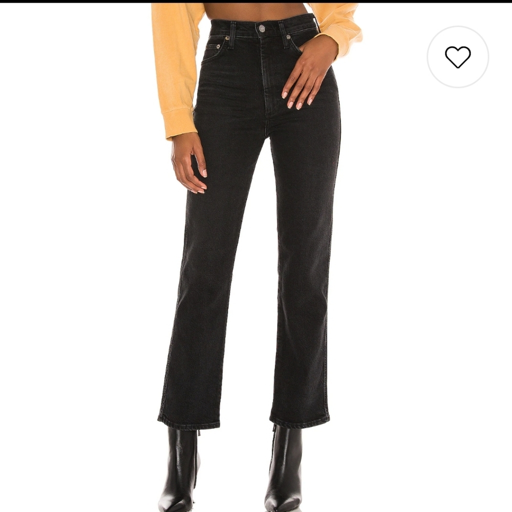 AGOLDE Pinch Waist High Rise Kick Flare